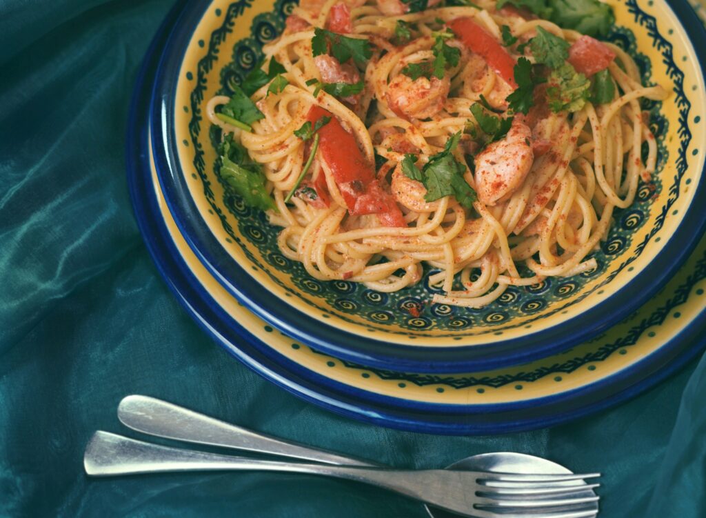 Prawn Spaghetti